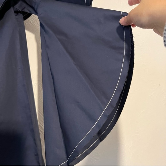 Alexis Rachel Off-the-Shoulder Ruffle Mini Dress Navy Blue NWT S - Picture 9 of 14